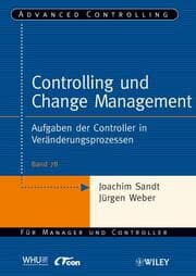 Cover von Controlling und Change Management