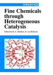 Cover von Fine Chemicals through Heterogeneous Catalysis