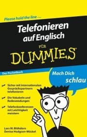 Cover von Telefonieren auf Englisch für Dummies Das Pocketbuch