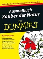 Cover von Ausmalbuch Zauber der Natur für Dummies