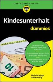 Cover von Kindesunterhalt für Dummies
