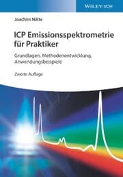 Cover von ICP Emissionsspektrometrie für Praktiker