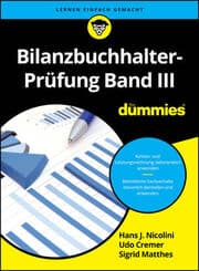 Cover von Bilanzbuchhalter-Prüfung Band III für Dummies