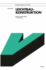 Cover von Leichtbau-Konstruktion