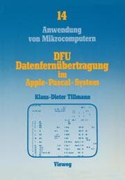 Cover von DFÜ, Datenfernübertragung im Apple-Pascal-System