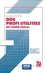 Cover von DOS Profi Utilities mit Turbo Pascal