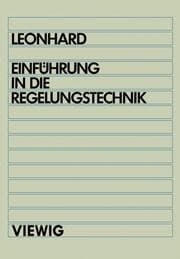 Cover von Einführung in die Regelungstechnik
