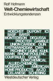 Cover von Welt-Chemiewirtschaft
