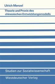 Cover von Theorie und Praxis des chinesischen Entwicklungsmodells