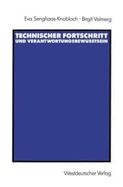 Cover von Technischer Fortschritt und Verantwortungsbewußtsein