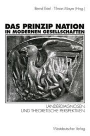 Cover von Das Prinzip Nation in modernen Gesellschaften