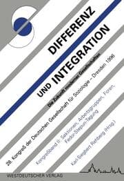 Cover von Differenz und Integration: Die Zukunft moderner Gesellschaften