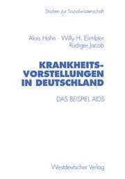 Cover von Krankheitsvorstellungen in Deutschland