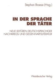 Cover von In der Sprache der Täter
