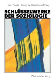 Cover von Schlüsselwerke der Soziologie