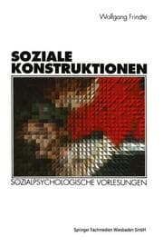 Cover von Soziale Konstruktionen