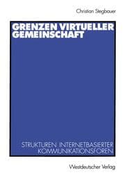 Cover von Grenzen virtueller Gemeinschaft