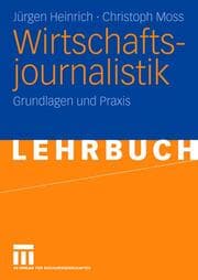 Cover von Wirtschaftsjournalistik