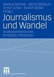 Cover von Journalismus und Wandel