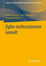 Cover von Opfer rechtsextremer Gewalt