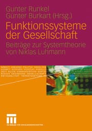 Cover von Funktionssysteme der Gesellschaft