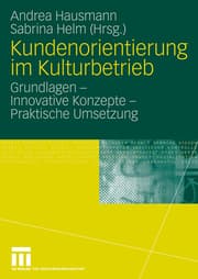 Cover von Kundenorientierung im Kulturbetrieb