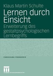 Cover von Lernen durch Einsicht