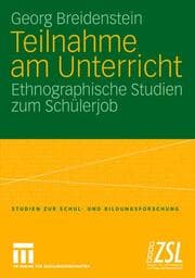Cover von Teilnahme am Unterricht