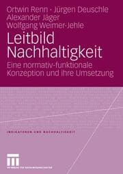 Cover von Leitbild Nachhaltigkeit