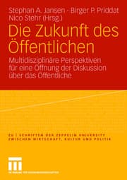 Cover von Die Zukunft des Öffentlichen