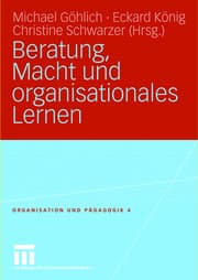Cover von Beratung, Macht und organisationales Lernen