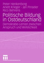 Cover von Politische Bildung in Ostdeutschland
