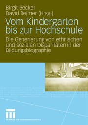 Cover von Vom Kindergarten bis zur Hochschule