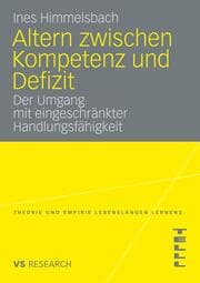 Cover von Altern zwischen Kompetenz und Defizit