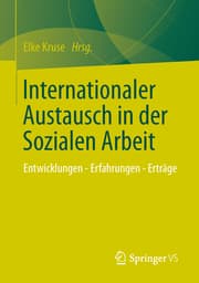 Cover von Internationaler Austausch in der Sozialen Arbeit