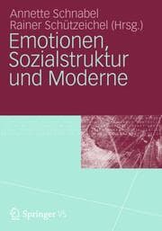 Cover von Emotionen, Sozialstruktur und Moderne