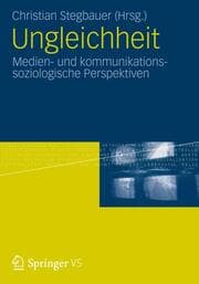 Cover von Ungleichheit