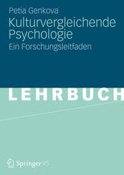 Cover von Kulturvergleichende Psychologie