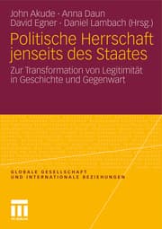 Cover von Politische Herrschaft jenseits des Staates