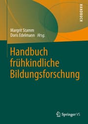 Cover von Handbuch Frühkindliche Bildungsforschung