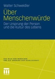 Cover von Über Menschenwürde