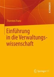 Cover von Einführung in die Verwaltungswissenschaft