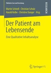 Cover von Der Patient am Lebensende