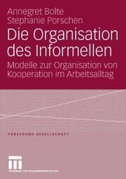 Cover von Die Organisation des Informellen