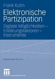 Cover von Elektronische Partizipation