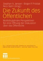 Cover von Die Zukunft des Öffentlichen