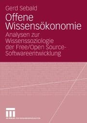 Cover von Offene Wissensökonomie