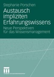 Cover von Austausch impliziten Erfahrungswissens