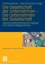 Cover von Die Gesellschaft der Unternehmen - Die Unternehmen der Gesellschaft