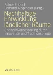 Cover von Nachhaltige Entwicklung ländlicher Räume
